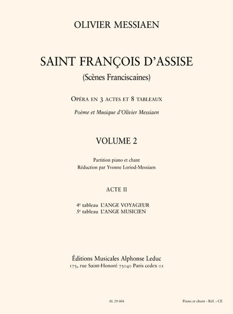 Messiaen: Saint Francois d'Assise