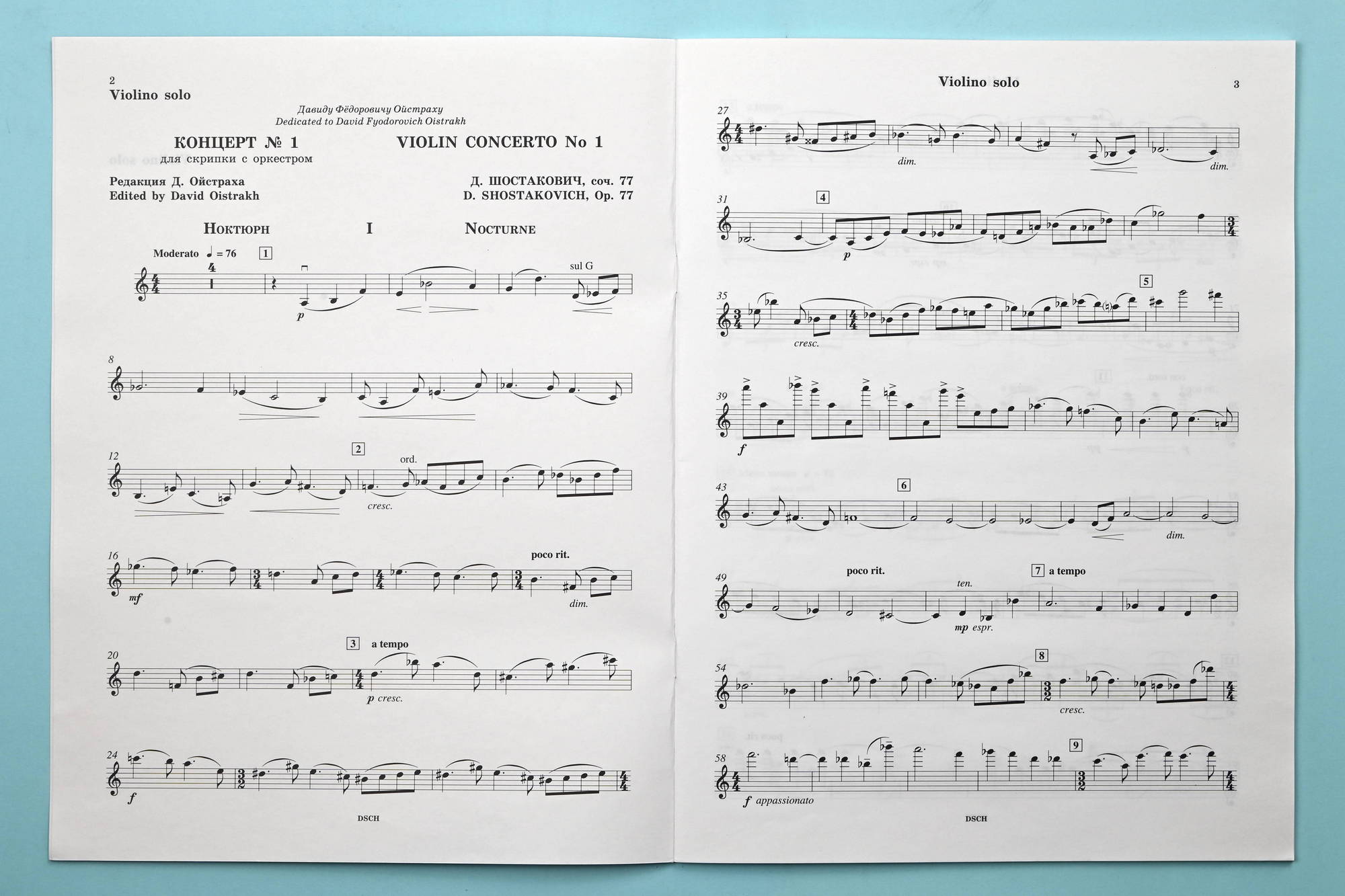 Shostakovich: Violin Concerto No. 1, Op. 77 – Ficks Music