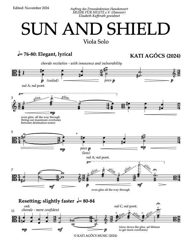Agócs: Sun and Shield