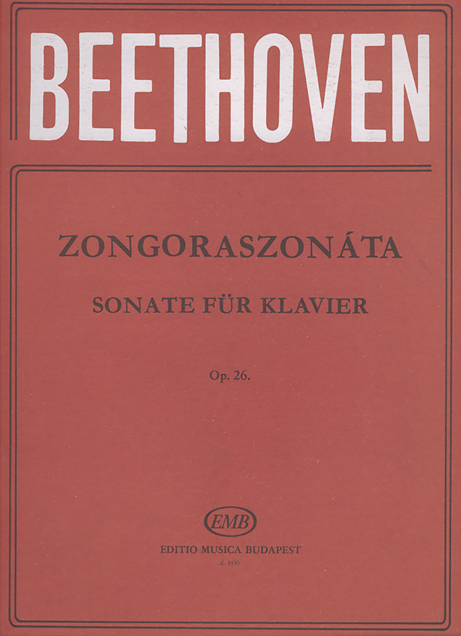 Beethoven: Piano Sonata No. 12 in A-flat Major, Op. 26