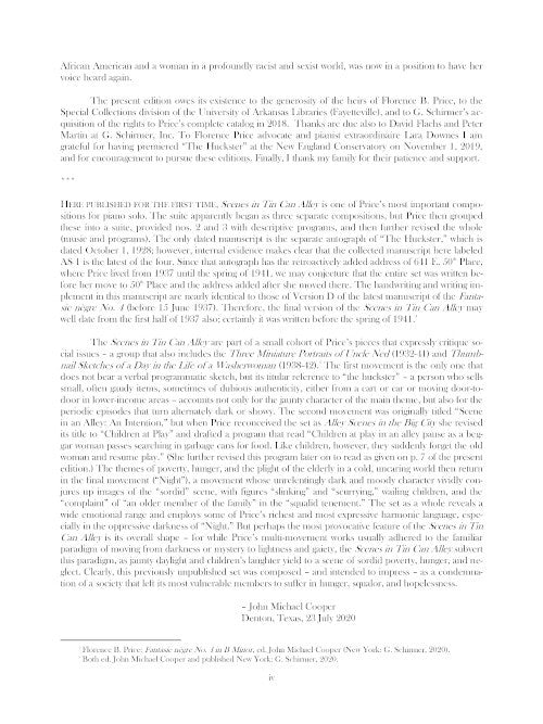 Price: Scenes in Tin Can Alley