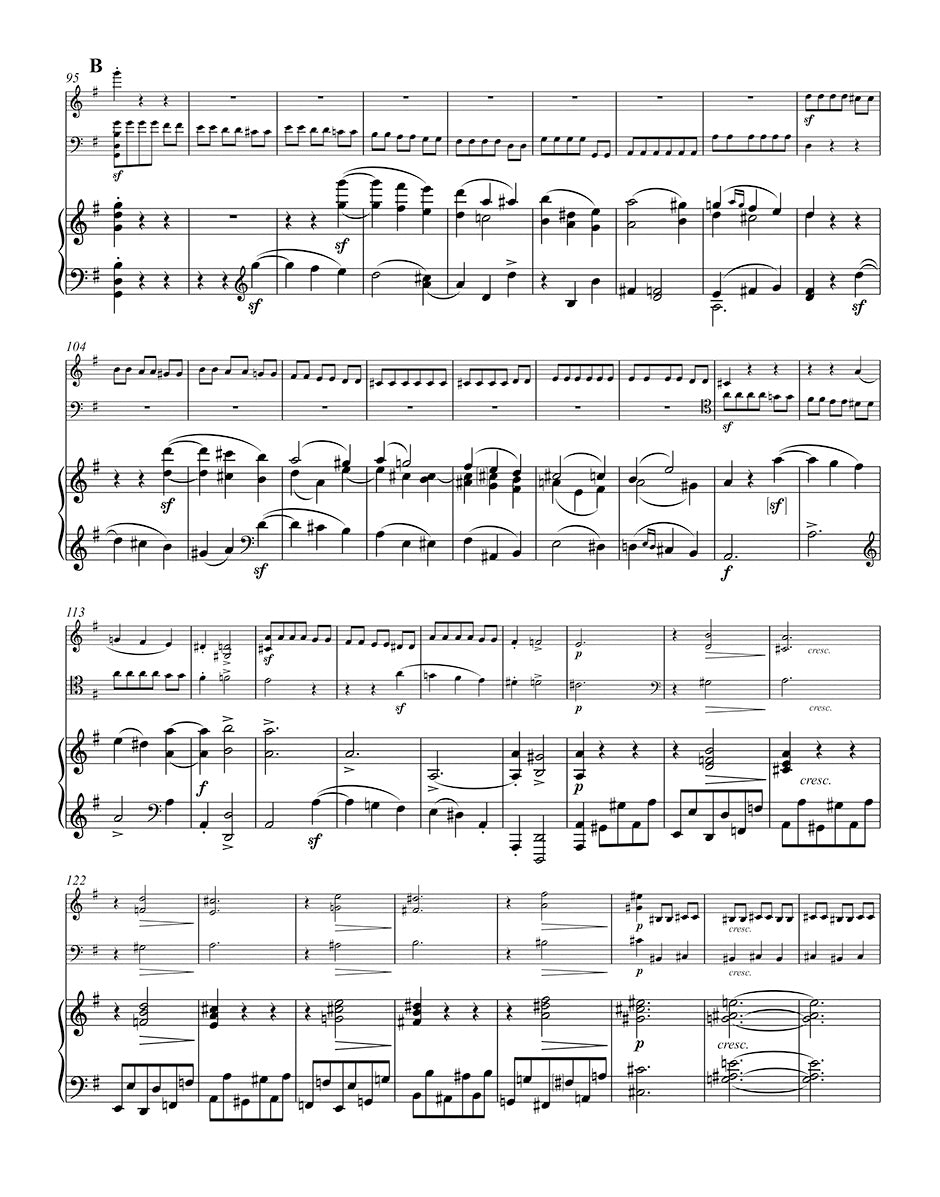 Brahms: Piano Trio (arrangement of Sextet in G Major, Op. 36)