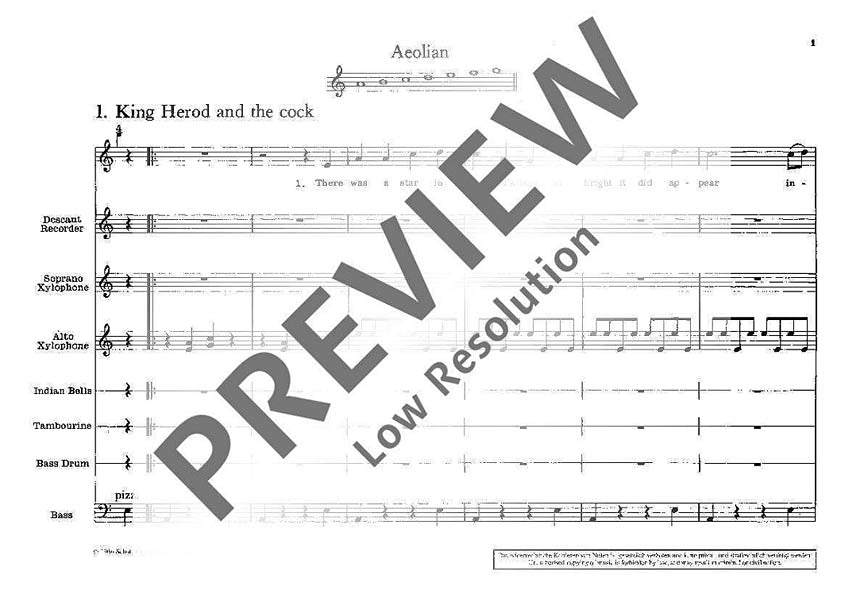 Orff-Keetman: Music for Children - Volume 4 (Minor Drone Bass