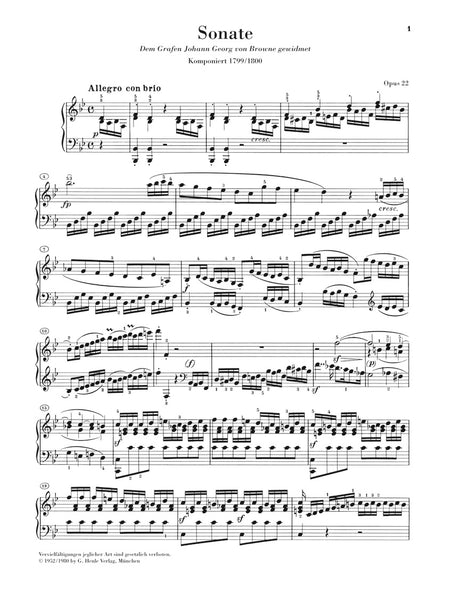 Beethoven: Piano Sonata No. 11 in B-flat Major, Op. 22
