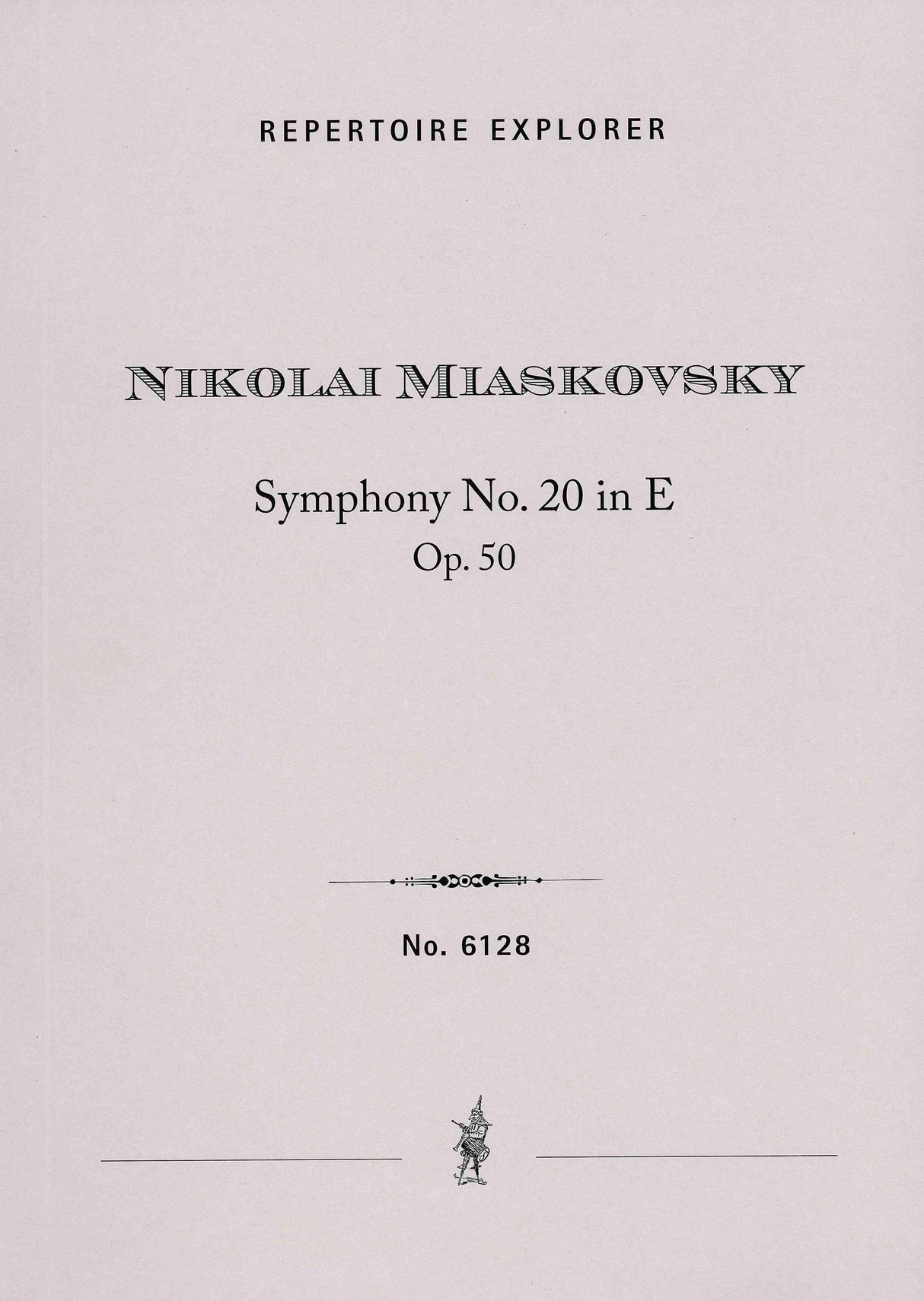 Myaskovsky: Symphony No. 20 in E Major, Op. 50 (1940)