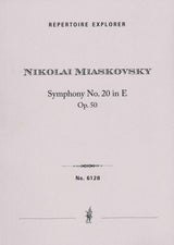 Myaskovsky: Symphony No. 20 in E Major, Op. 50 (1940)