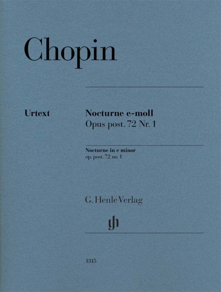 Chopin: Nocturne in E Minor, Op. posth. 72, No. 1 – Ficks Music