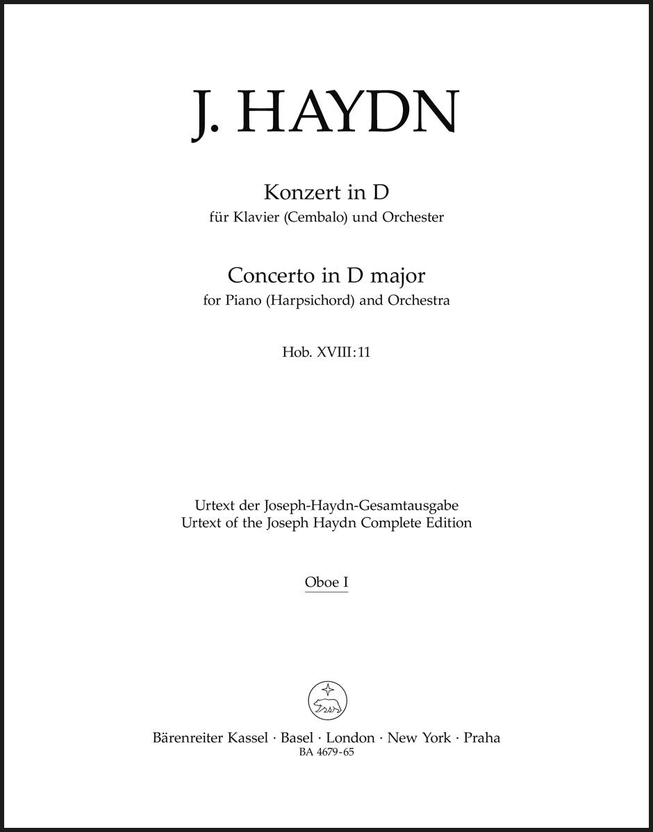 Haydn: Piano Concerto in D Major, Hob. XVIII:11 – Ficks Music