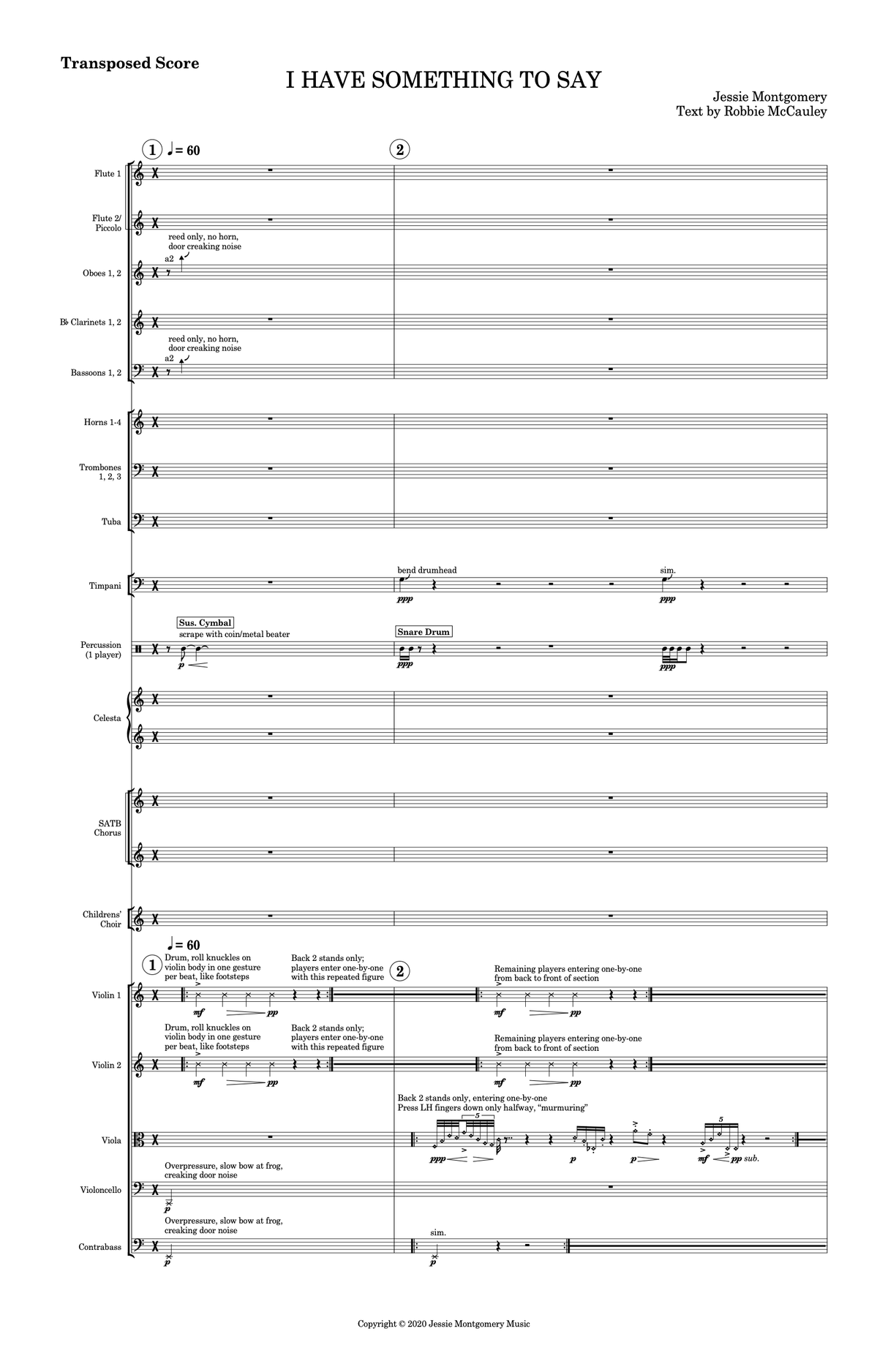 Montgomery: I Have Something to Say