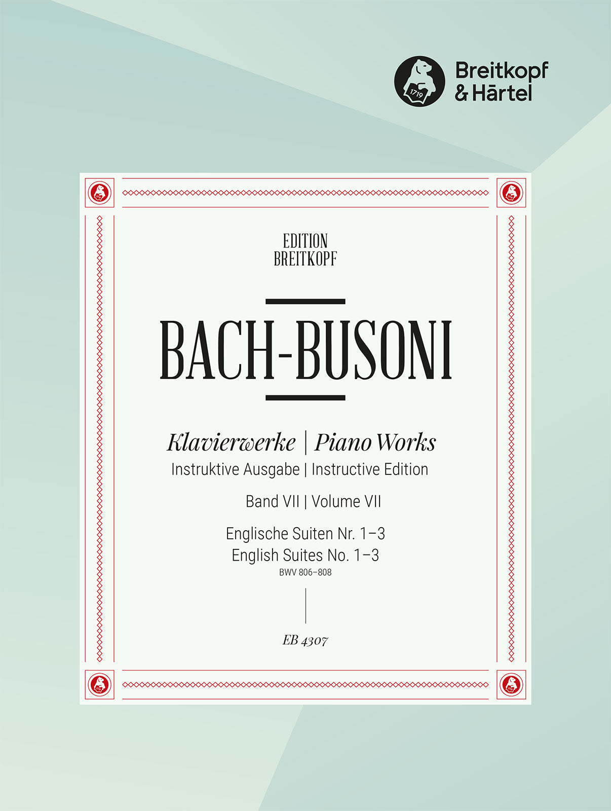 J.S. Bach: English Suites 1〜3番PWM Bach: English Suites 1-3, BWV 806-808 – Ficks Music