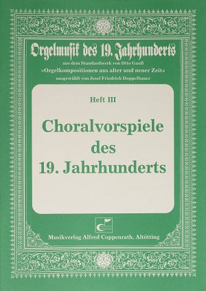 Chorale Preludes from the 19th Century