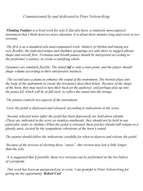 Carl: Floating Fanfare