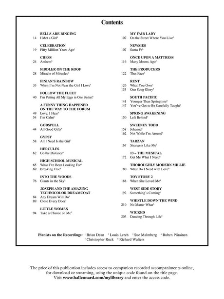 The Singer's Musical Theatre Anthology – Tenor - Teen's Edition