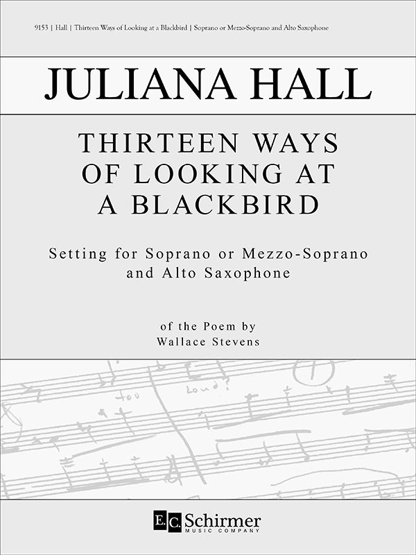 Hall: Thirteen Ways of Looking at a Blackbird