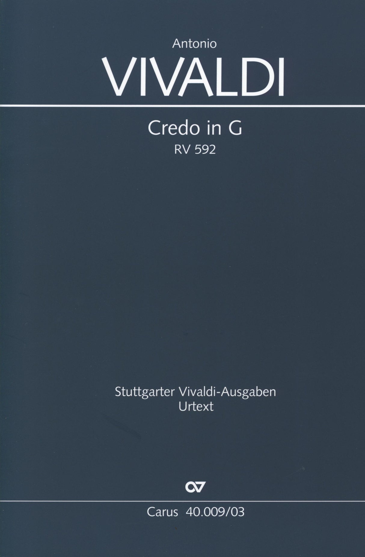 Vivaldi: Credo, RV 592