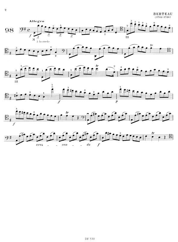 Technique of the Cello - Volume 6