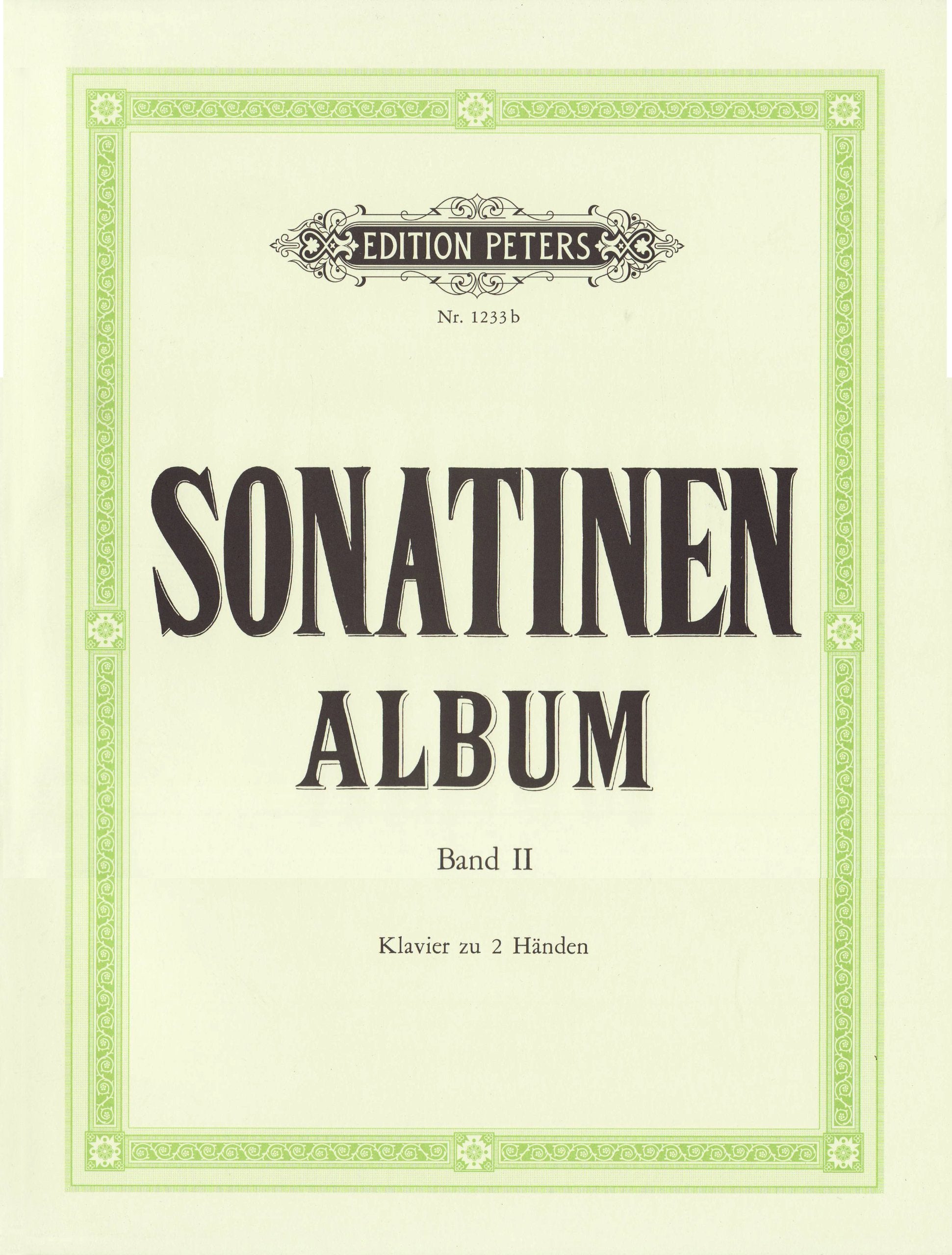 Sonatina Album for Piano - Volume 2