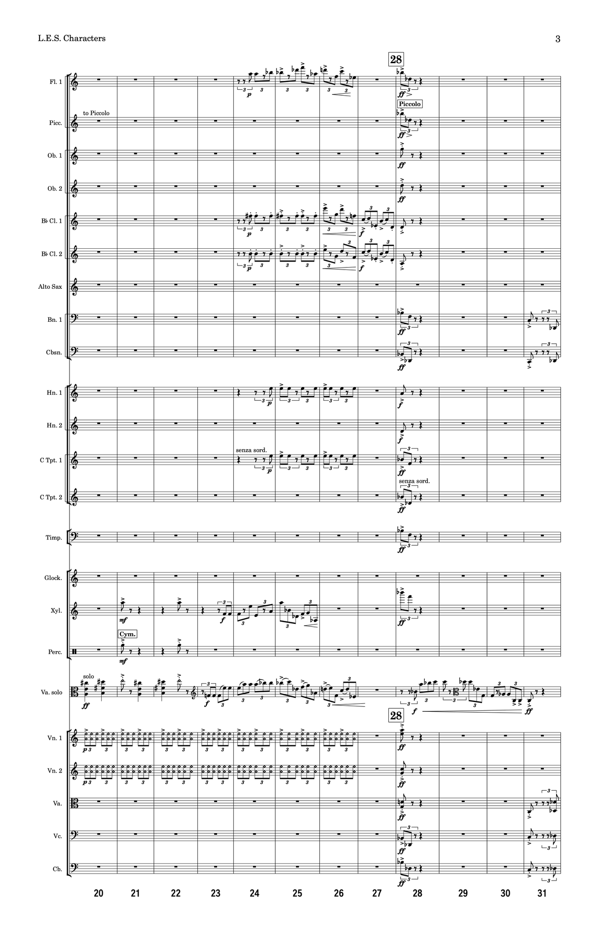 Montgomery: L.E.S. Characters