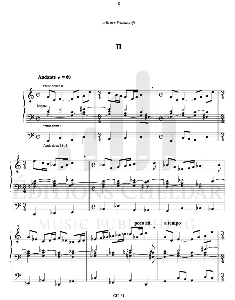 Bédard: 3 Voluntaries