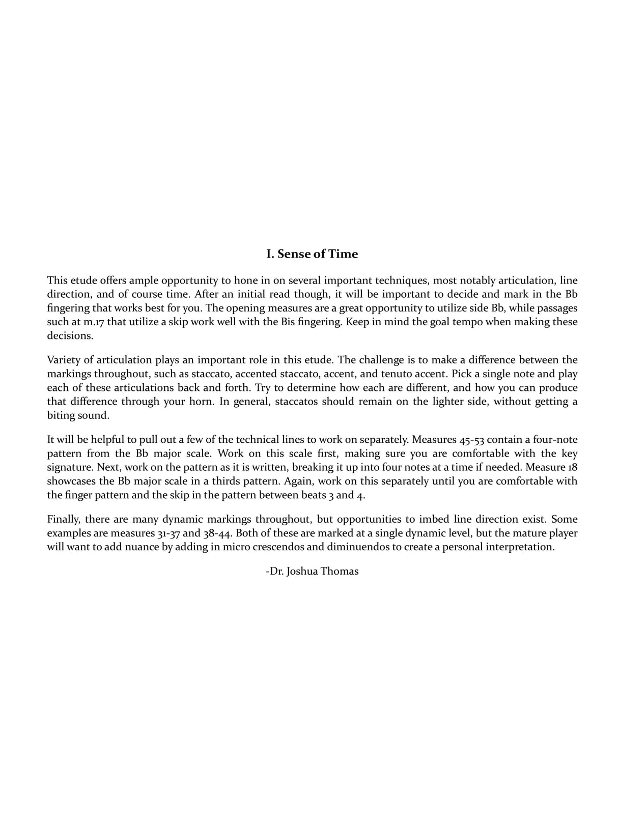 Arias: Thirteen Etudes, and Sonata for Alto Saxophone and PIano.