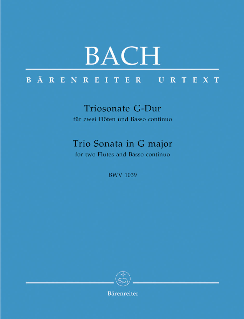 Bach: Trio Sonata in G Major, BWV 1039 – Ficks Music