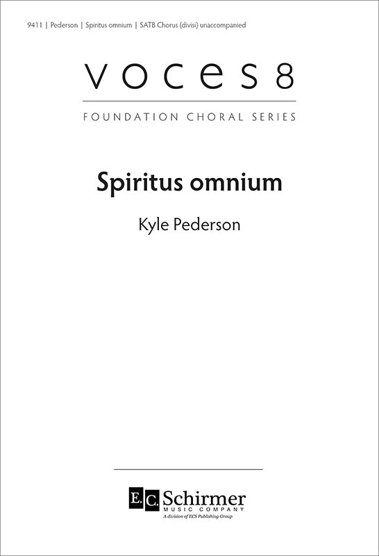 Pederson: Spiritus omnium