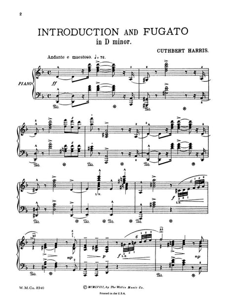 Harris: Introduction and Fugato