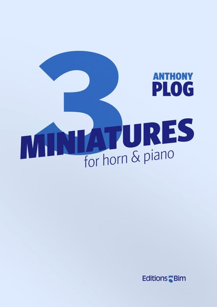 Plog: 3 Miniatures (arr. for horn & piano)
