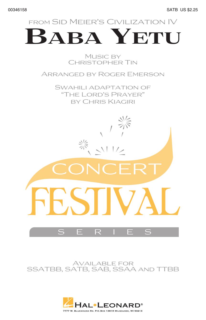 Tin: Baba Yetu (arr. for concert band)