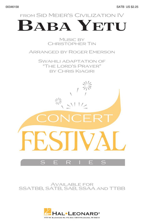 Tin: Baba Yetu (arr. for concert band)