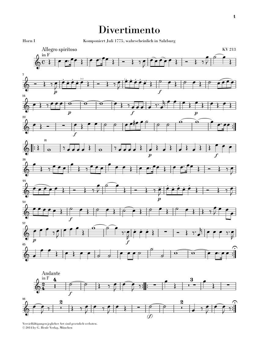 Mozart: Divertimenti for Wind Sextet