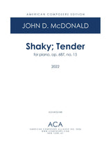 McDonald: Shaky; Tender, Op. 687, No. 15