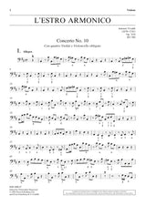 Vivaldi: L'Estro Armonico Concerto in B Minor, RV 580, Op. 3, No. 10