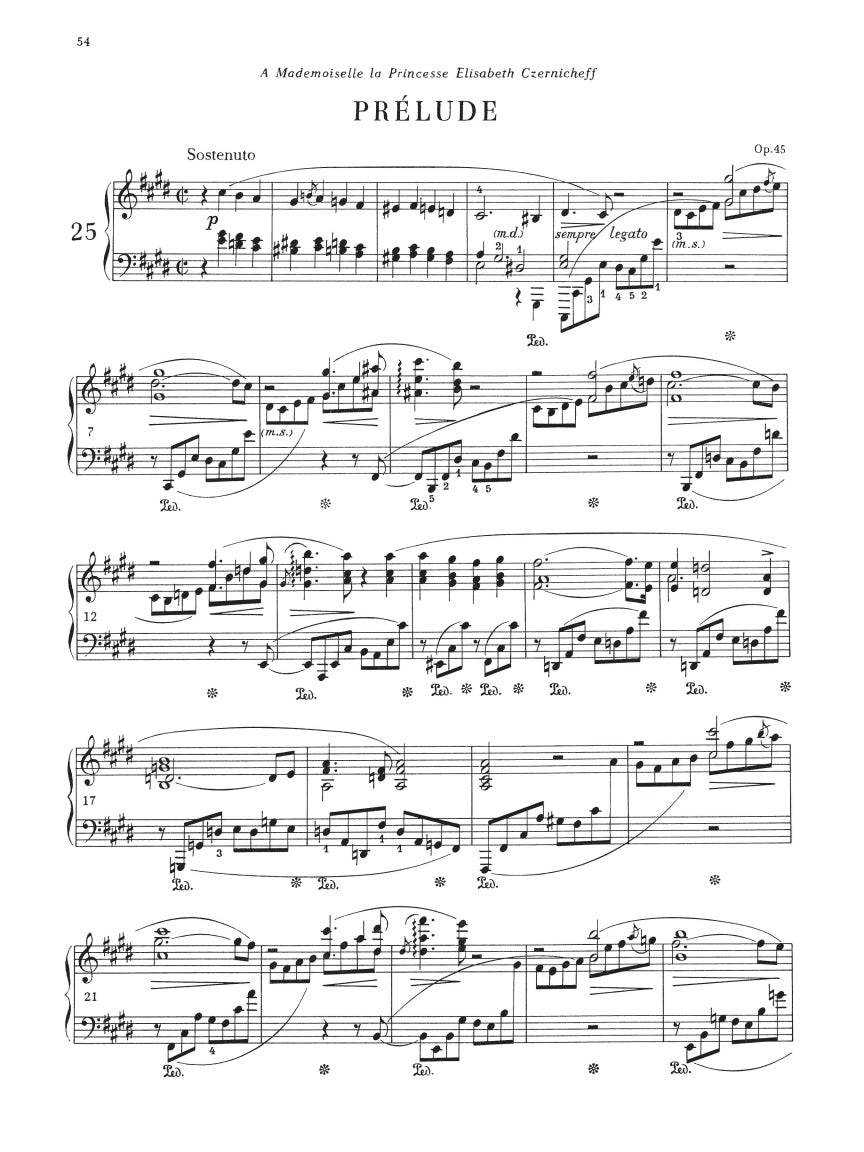 Chopin: Preludes – Ficks Music