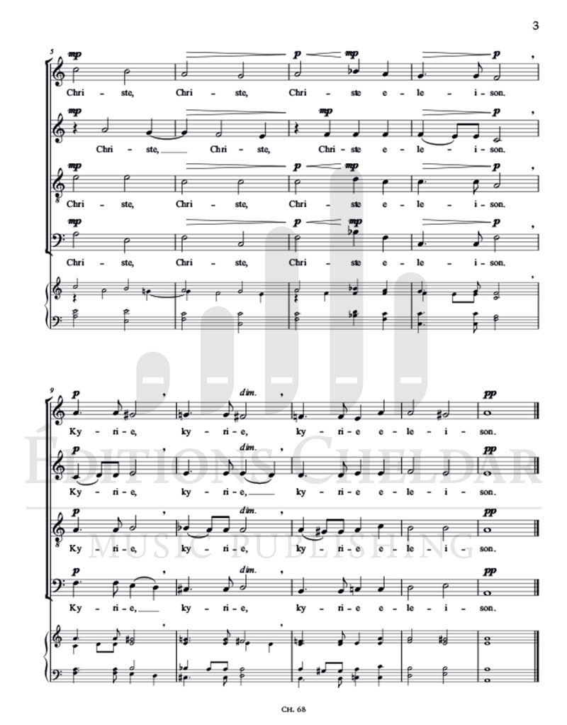 Bédard: Missa Brevis II