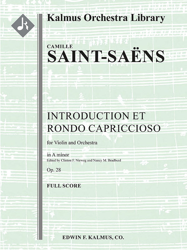 Saint-Saëns: Introduction and Rondo capriccioso, Op. 28