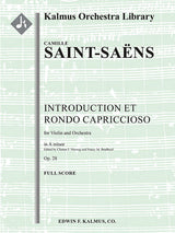 Saint-Saëns: Introduction and Rondo capriccioso, Op. 28