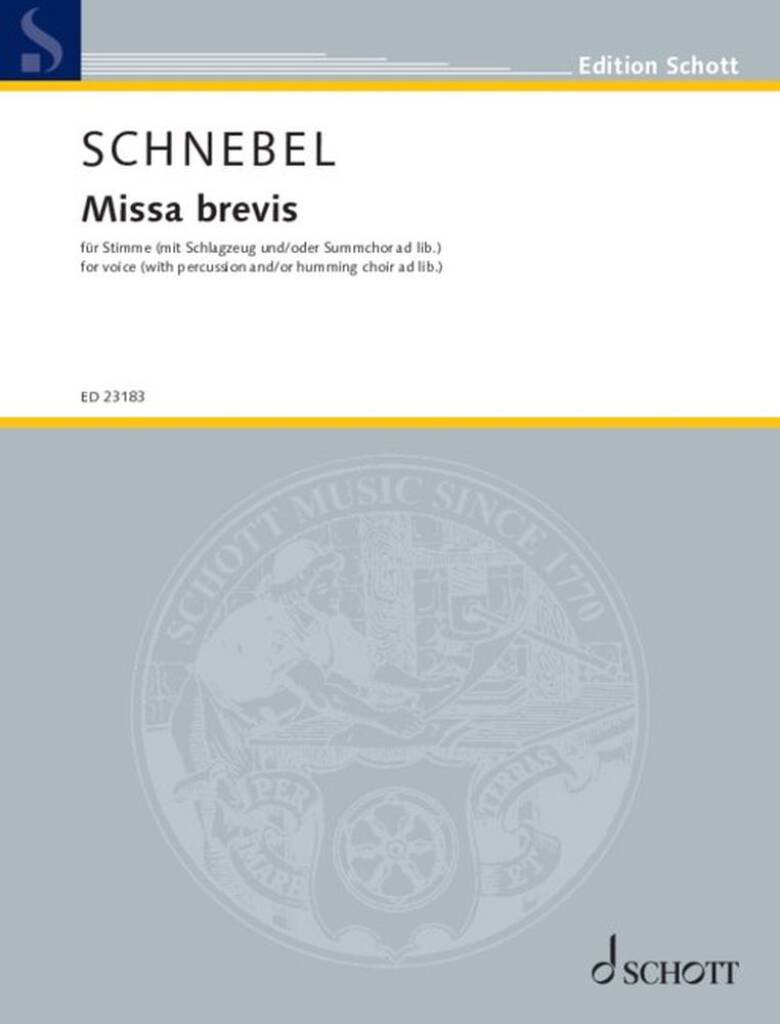 Schnebel: Missa brevis