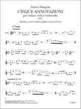 Margola: 5 Annotazioni