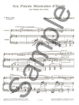 Gallois-Montbrun: Six pièces musicales d'étude