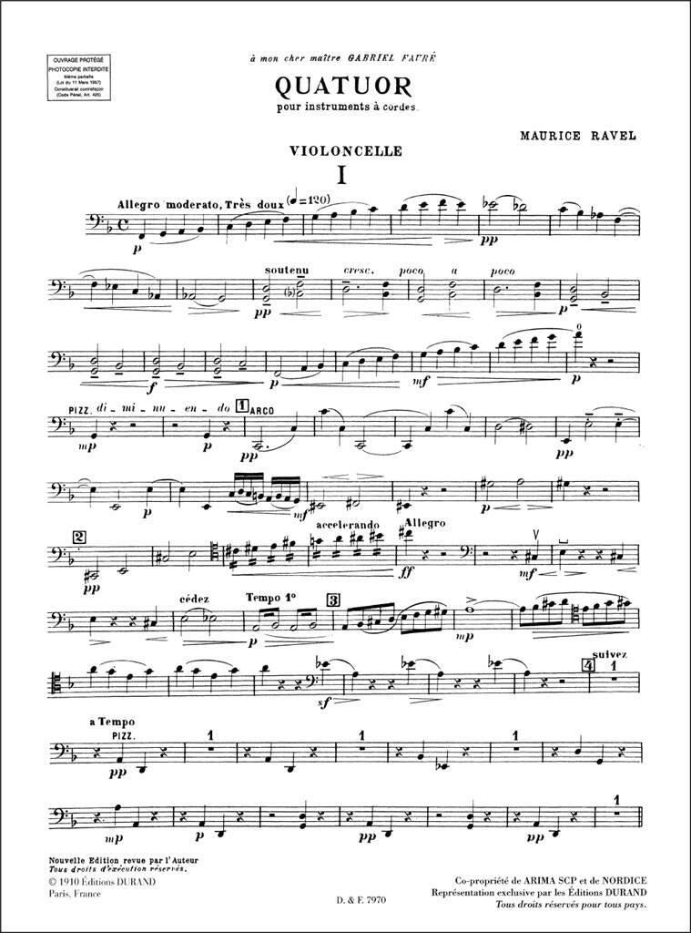 Ravel: String Quartet in F Major