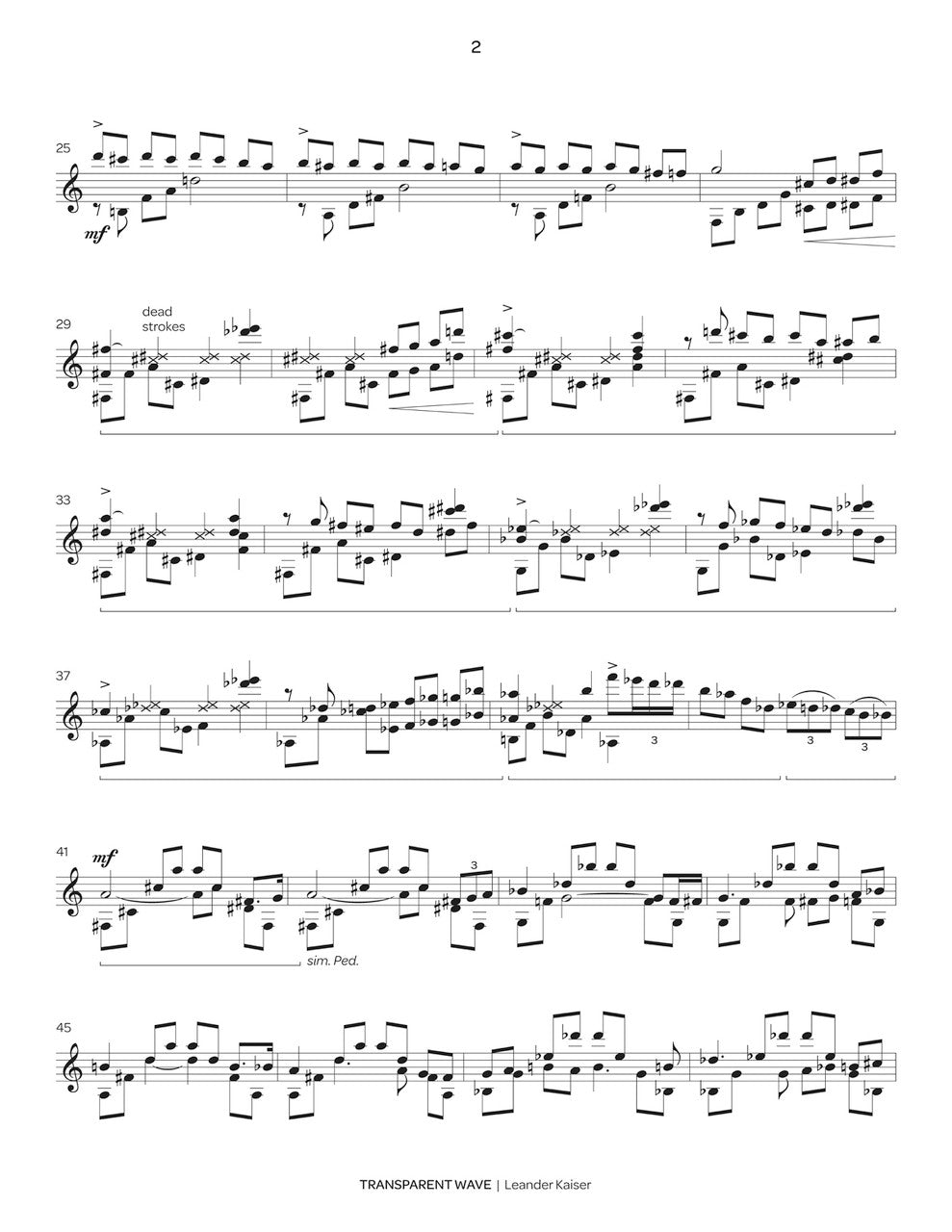 Kaiser: Transparent Wave