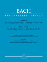 Bach: Flute Solos from the Sacred and Secular Vocal Works - Volume 2