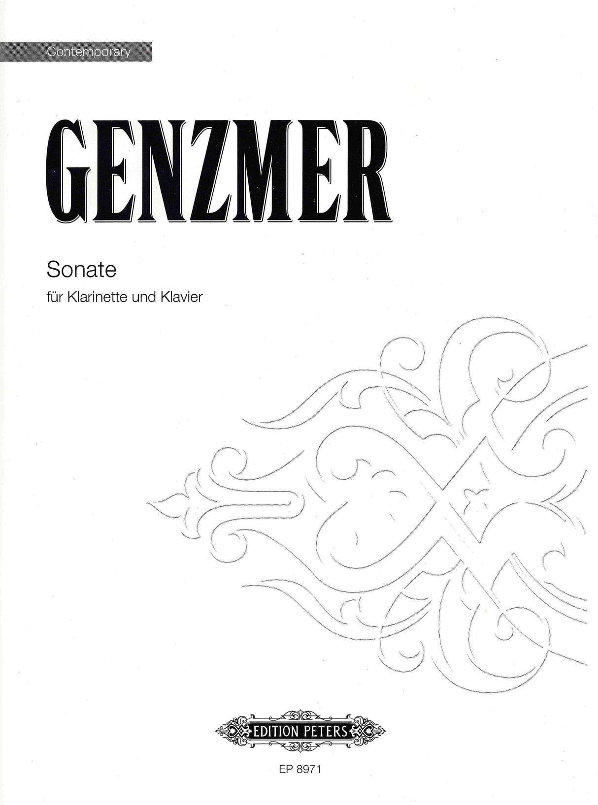Genzmer: Clarinet Sonata