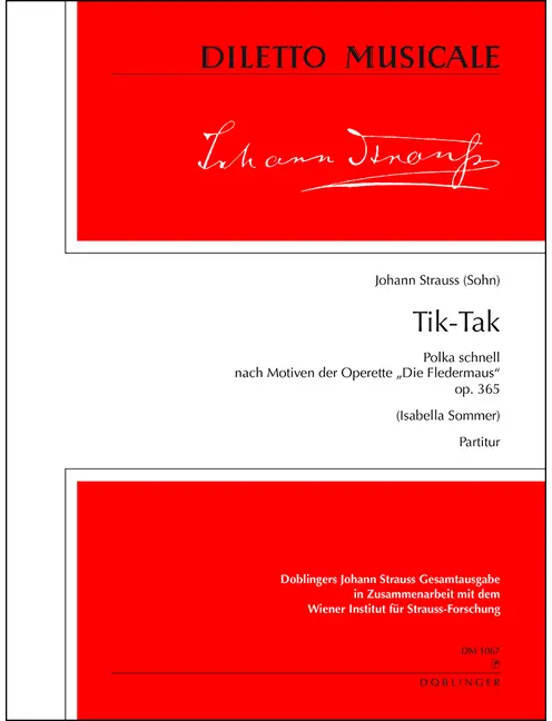 J. Strauss II: Tik-Tak, Op. 365