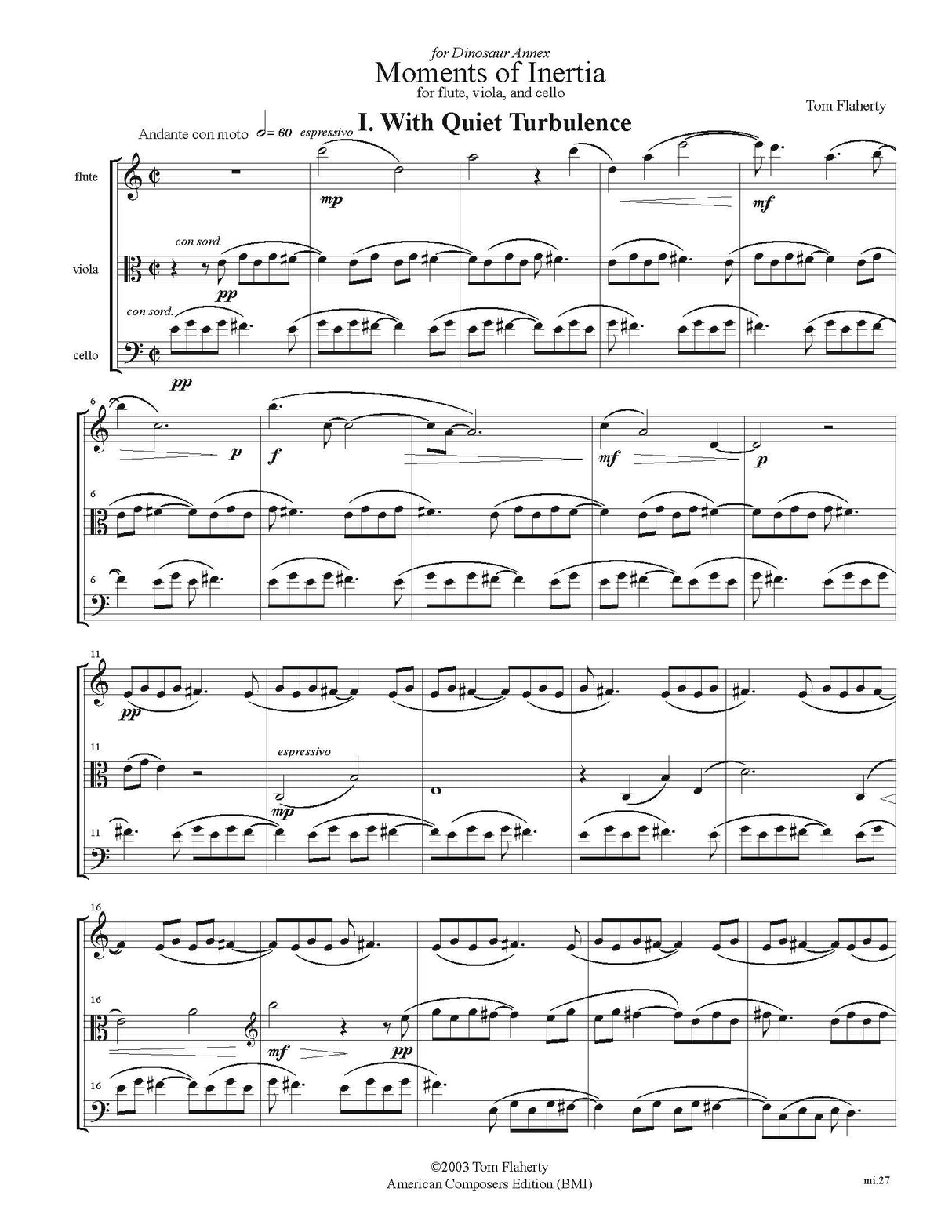 Flaherty: Moments of Inertia