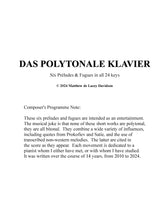 Davidson: Das Polytonale Klavier