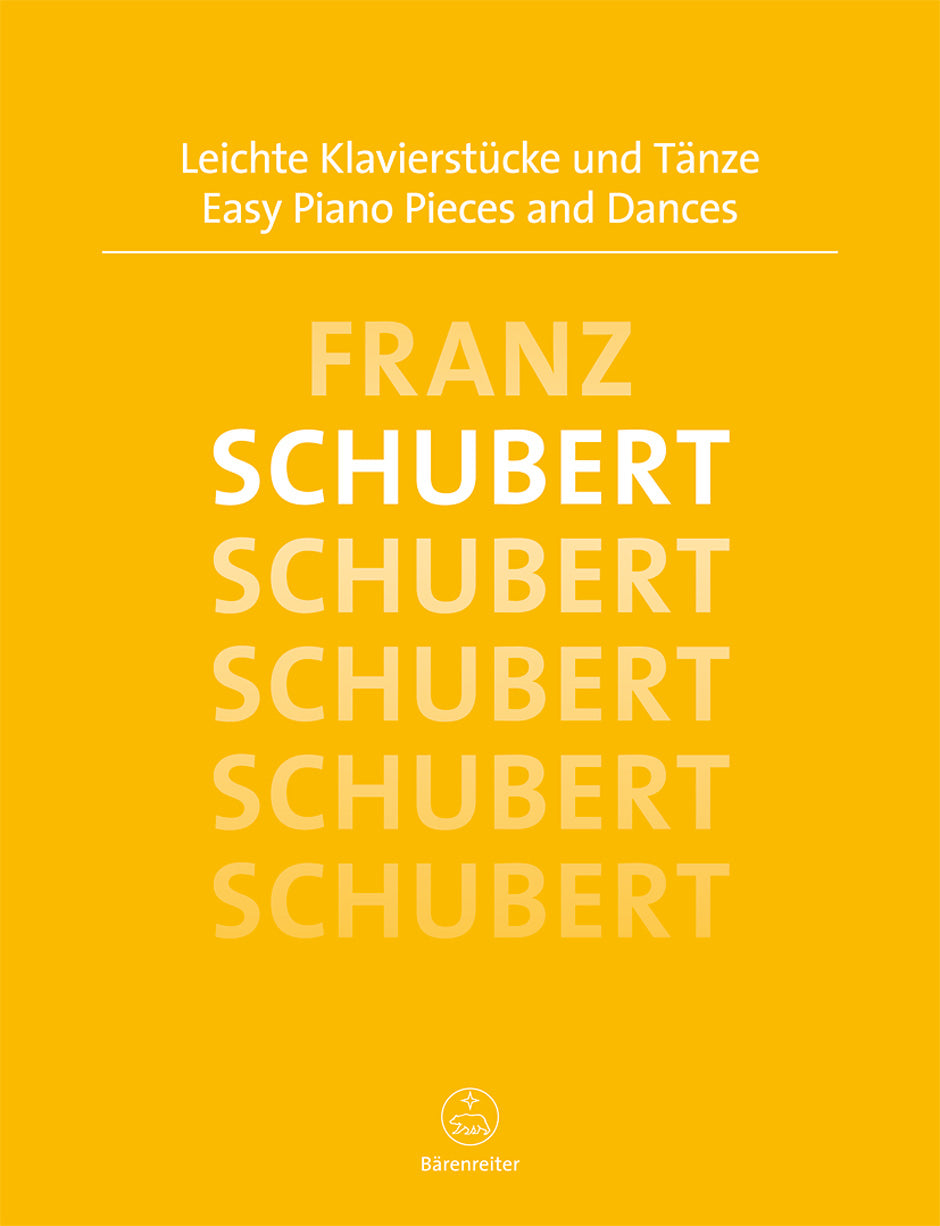 Schubert: Easy Piano Pieces and Dances – Ficks Music