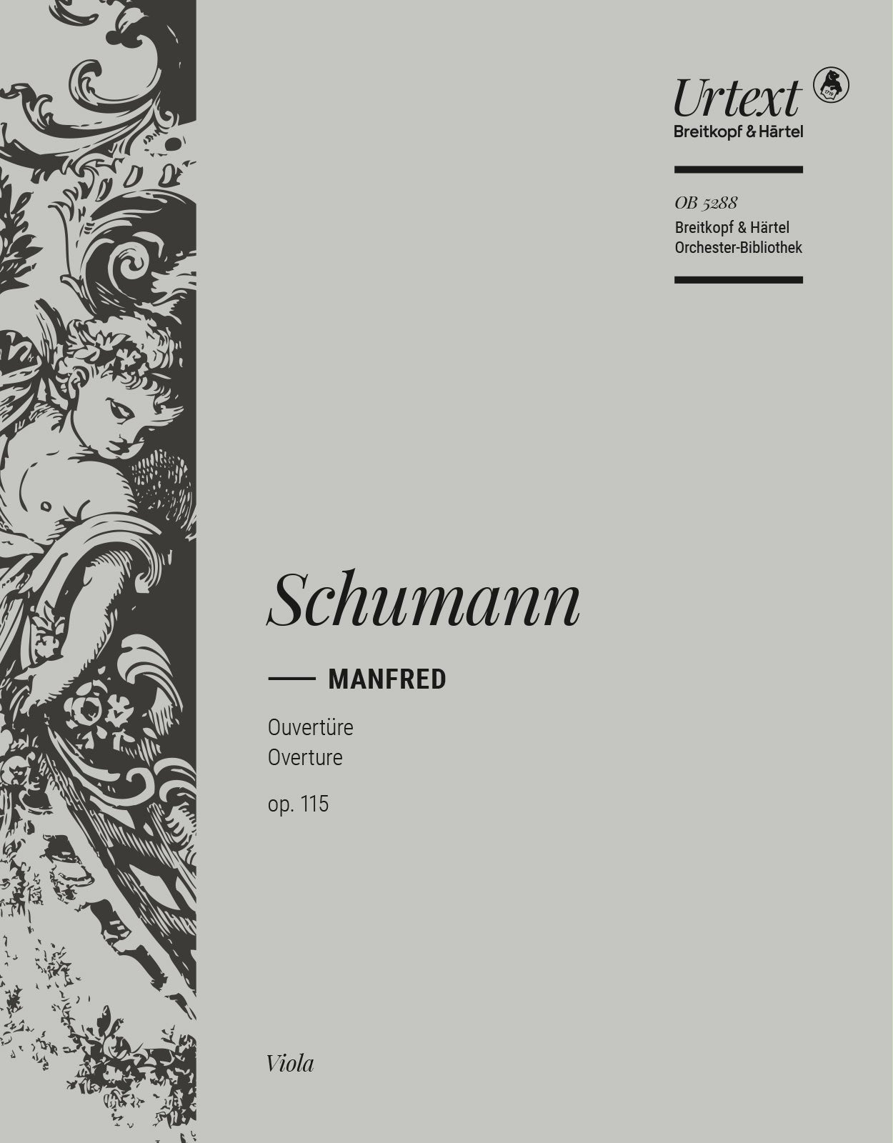 Schumann: Manfred, Op. 115 – Ficks Music