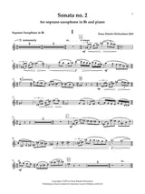 D. Richardson: Soprano Saxophone Sonata No. 2